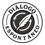 Logotipo Diálogo Espontáneo (versión para fondo oscuro)